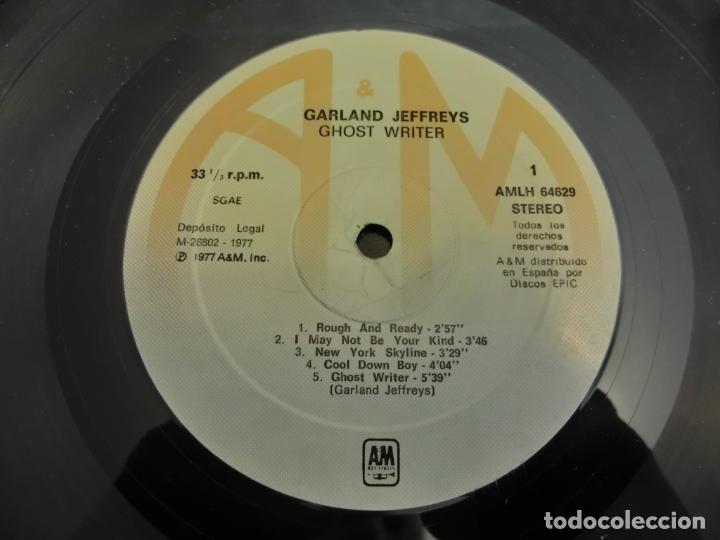 Discos de vinilo: GARLAND JEFFREYS - GHOST WRITER - Foto 3