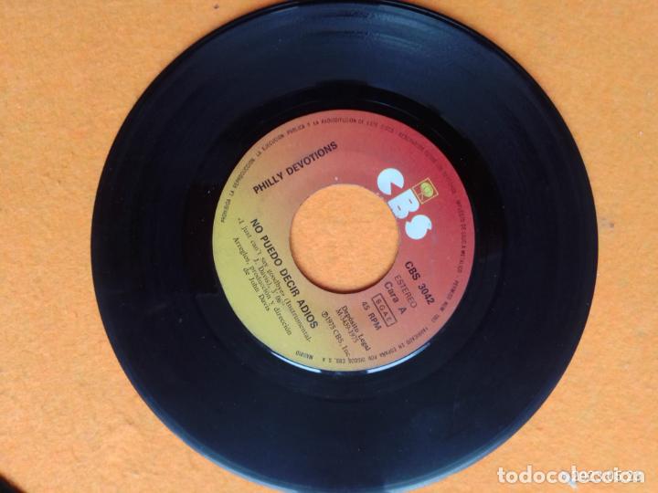 Discos de vinilo: PHILLY DEVOTIONS - NO PUEDO DECIR ADIOS - CBS 1975 - Foto 2