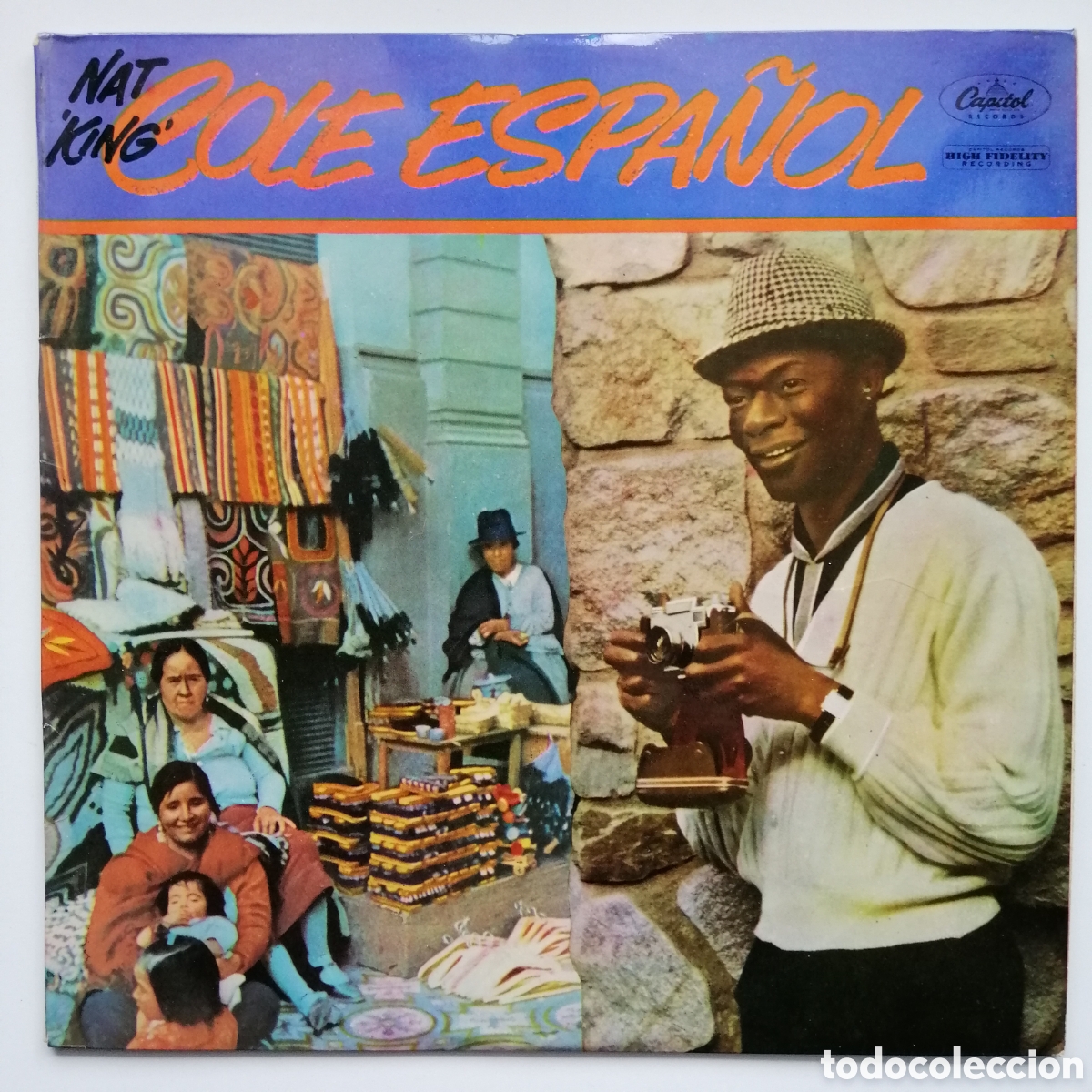 Discos de vinilo: Nat king cole en espa&ntilde;ol vinilo - Foto 1