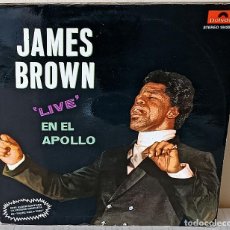 Discos de vinilo: JAMES BROWN - LIVE EN EL APOLLO POLYDOR 2 LP´S - 1969 GAT