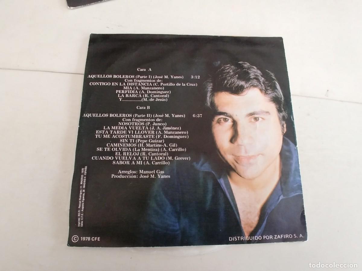 Discos de vinilo: ROLANDO OJEDA-SINGLE AQUELLOS BOLEROS-NUEVO - Foto 2