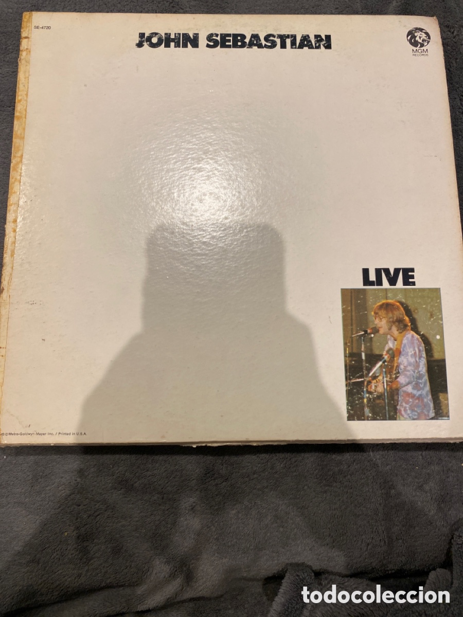 Discos de vinilo: JOHN SEBASTIAN - LIVE LP USA - Foto 1