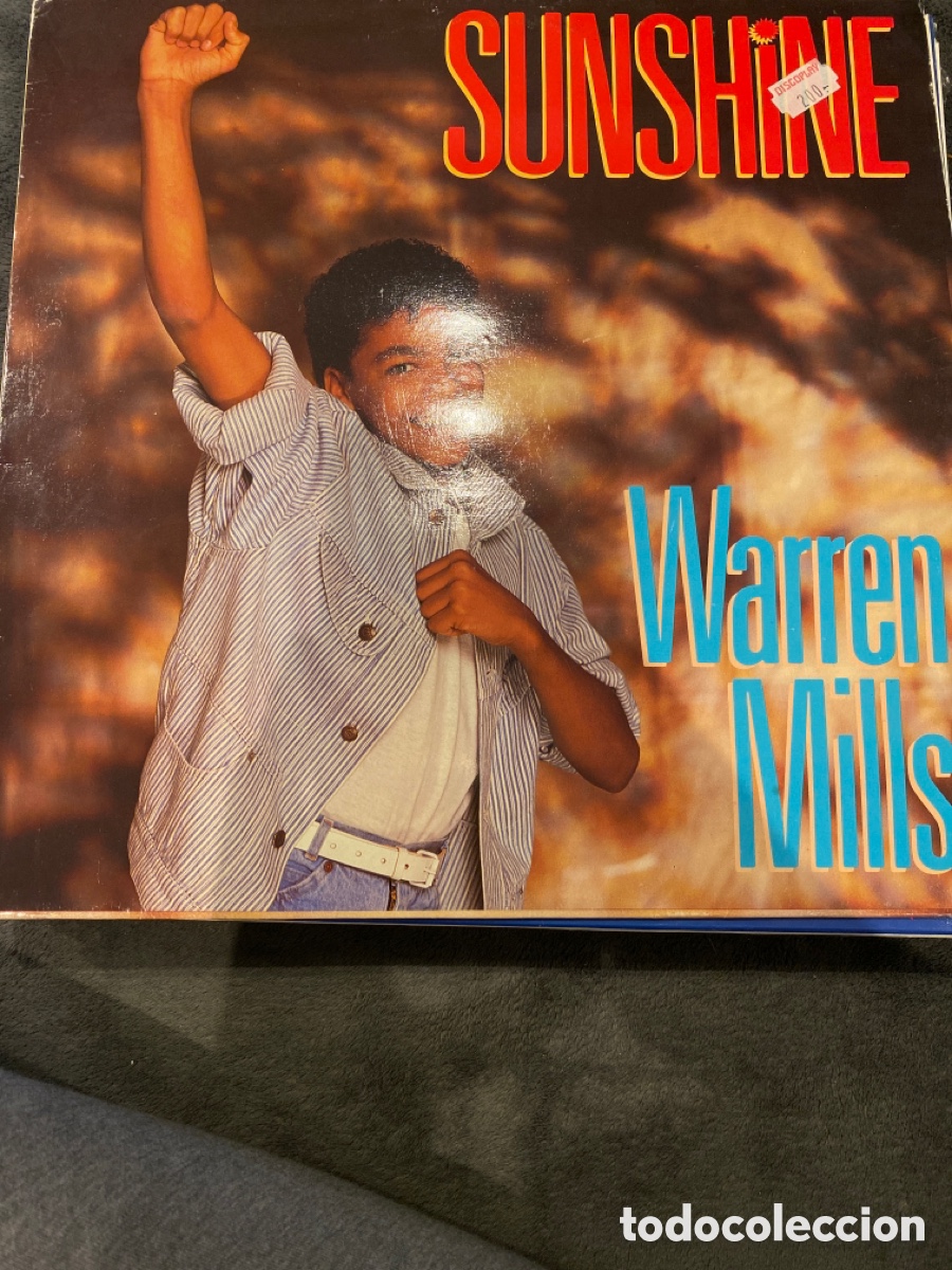 Discos de vinilo: SUNSHINE - WARREN MILLS MAXI SINGLE SPAIN 1985 - Foto 1