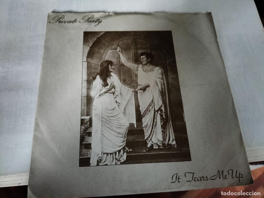 Vinyl records: PRIVATE PARTY - IT TEARS ME UP 7&rdquo; SINGLE UK SHOESTRING 1985 IINDIE ROCK