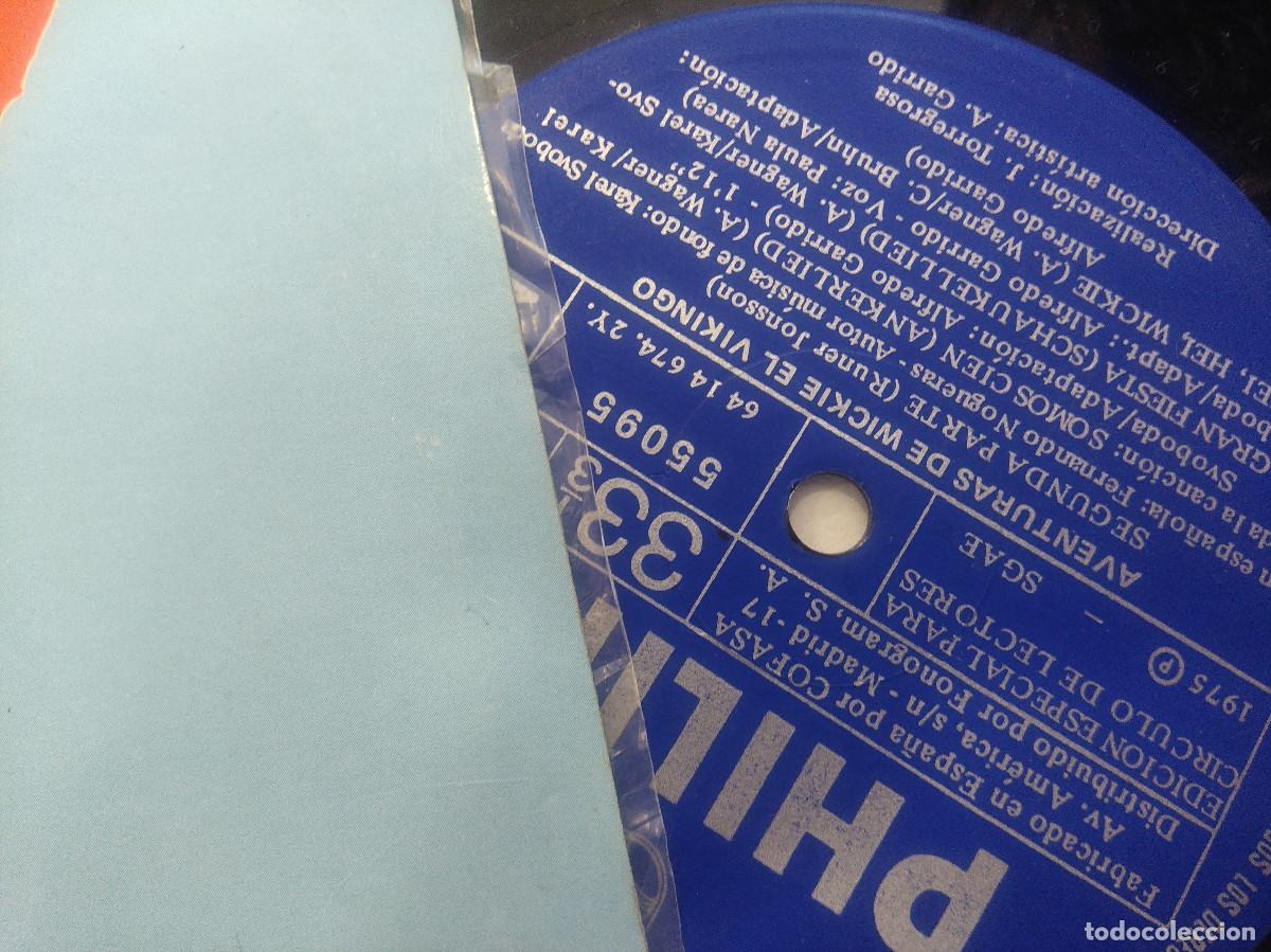 Discos de vinilo: AVENTURAS DE VIKIE EL VIKINGO/VINILO. - Foto 2