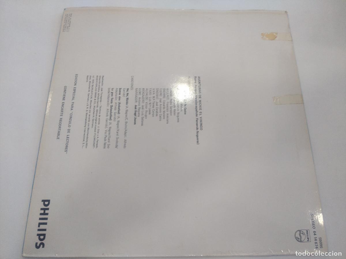 Discos de vinilo: AVENTURAS DE VIKIE EL VIKINGO/VINILO. - Foto 3