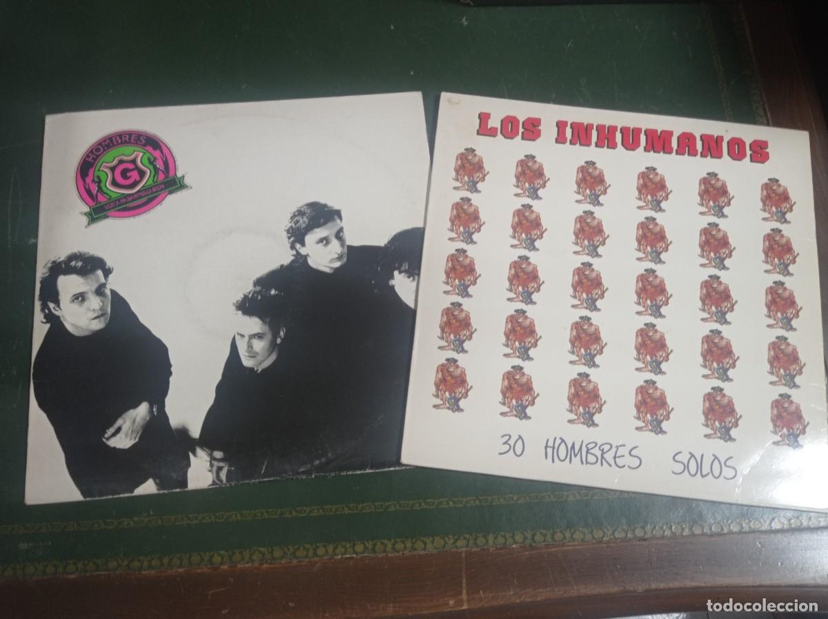 Discos de vinilo: Disco lp hombres g inhumanos - Foto 1