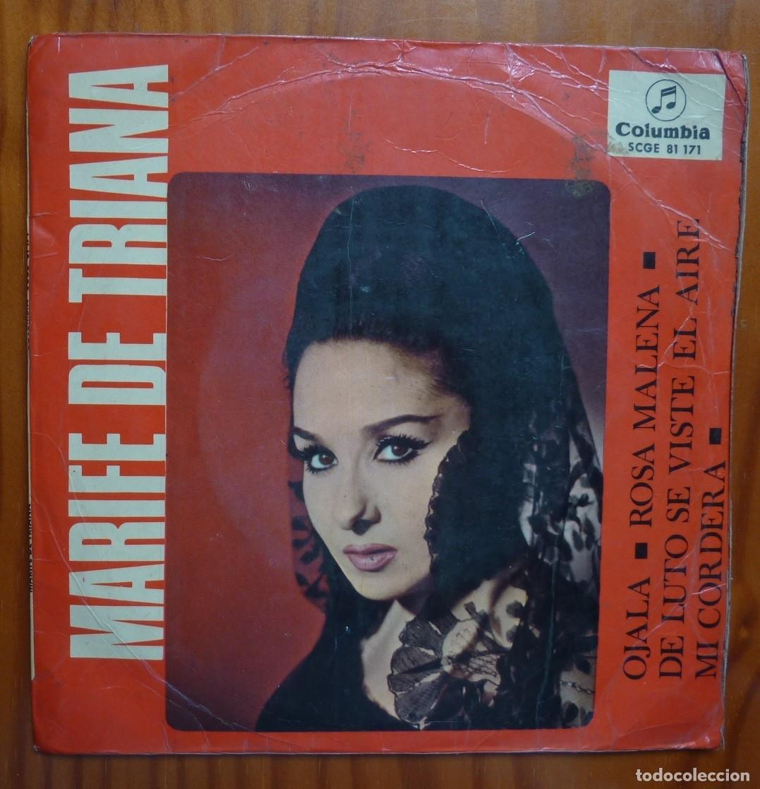 Discos de vinilo: MARIFE DE TRIANA / OJALA+3 / 1968 / EP - Foto 1