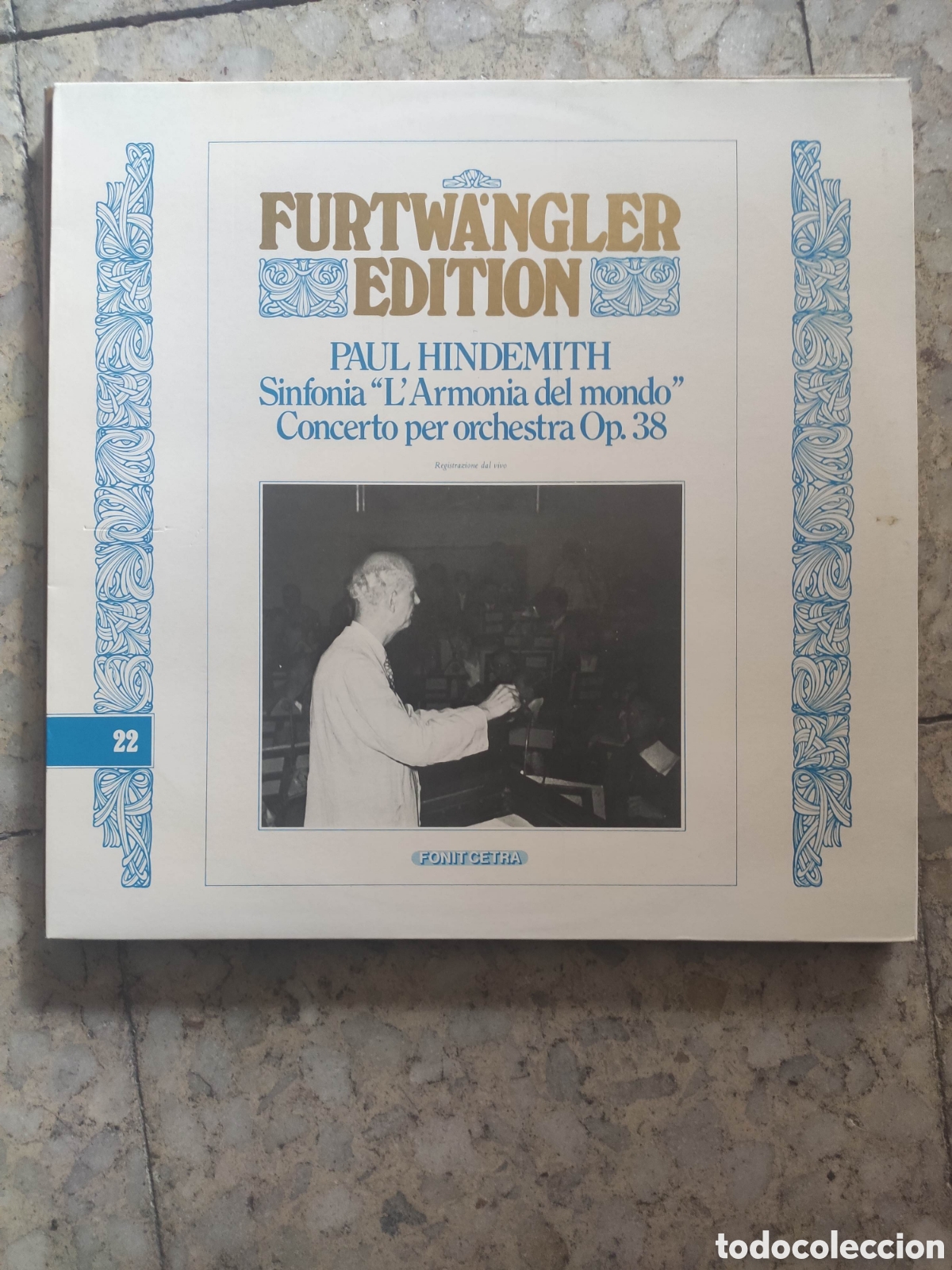 Vinyl-Schallplatten: FURTWANGLER PAUL HINDEMITH SINFONIA L'ARMONIA DEL MONDO. FONITCETRA ITALIA 1981