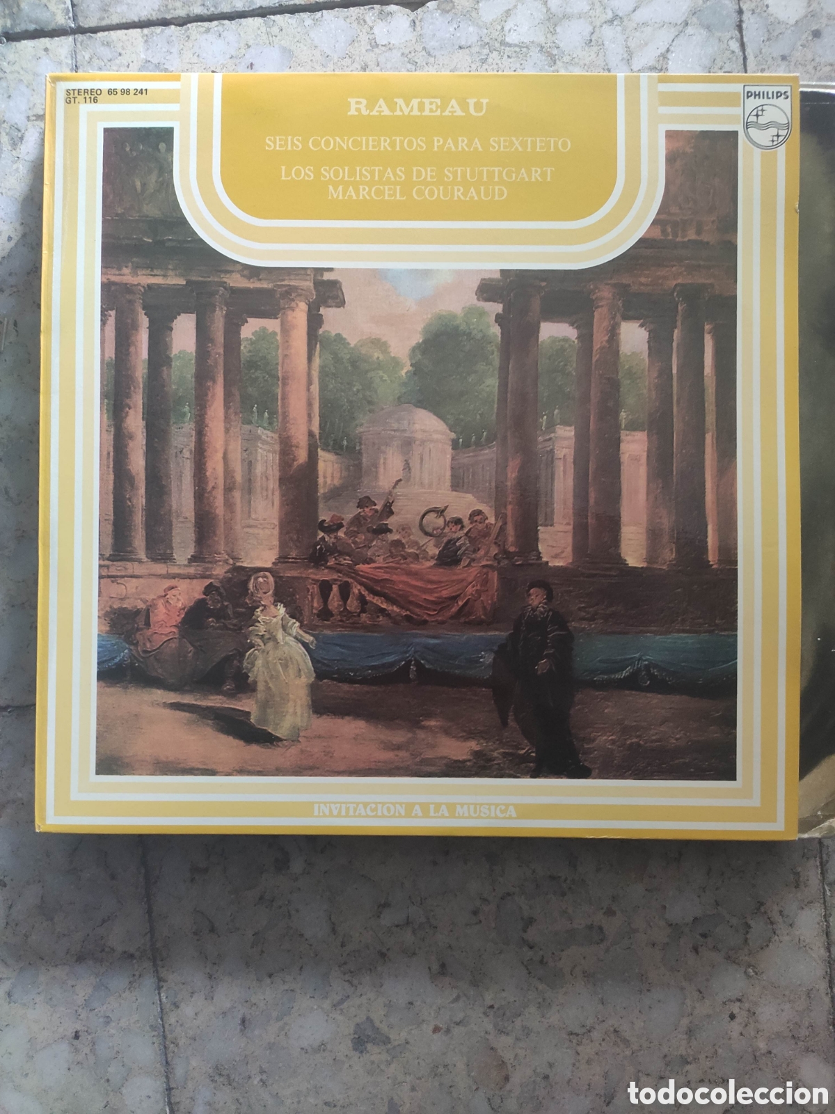 Discos de vinilo: RAMEAU SEIS CONCIERTOS PARA SEXTO. MARCEL COURAUD. PHILPS 1976 - Foto 1