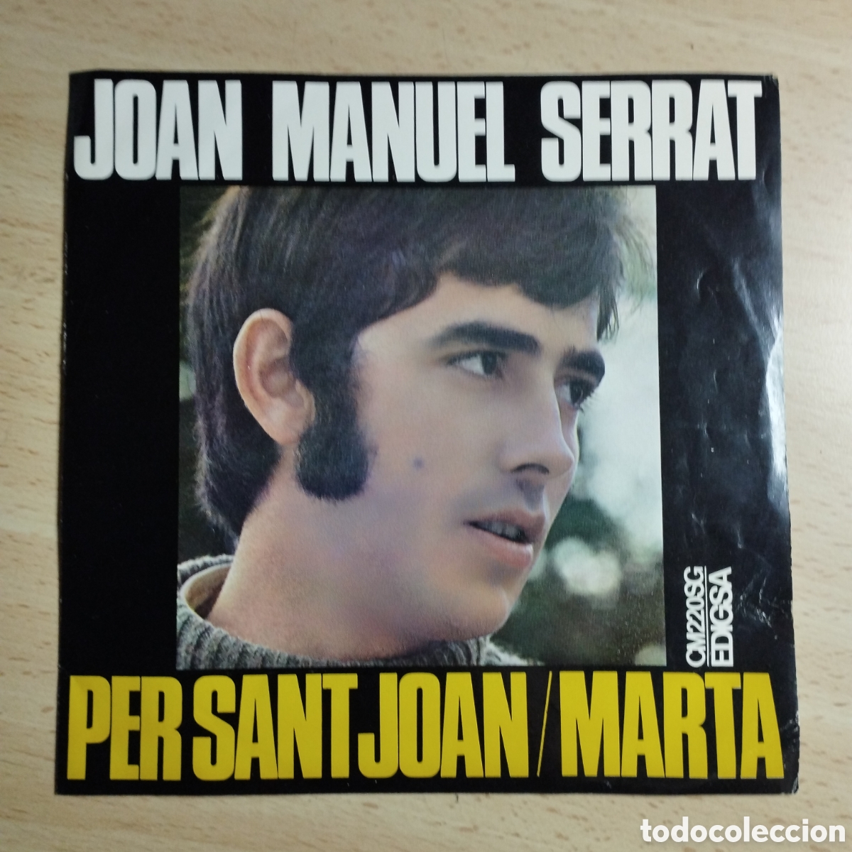 Discos de vinilo: Single 7&rdquo; Joan Manuel Serrat 1968 Per sant Joan + Marta. - Foto 1