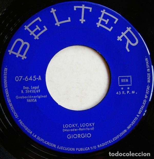 Discos de vinilo: Giorgio* &lrm;&ndash; Looky, Looky - Foto 3
