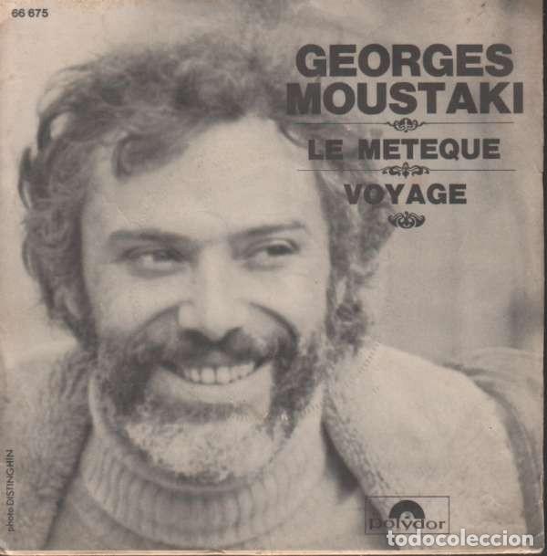 Discos de vinilo: Georges Moustaki &lrm;&ndash; Le M&eacute;t&egrave;que / Voyage - Foto 1