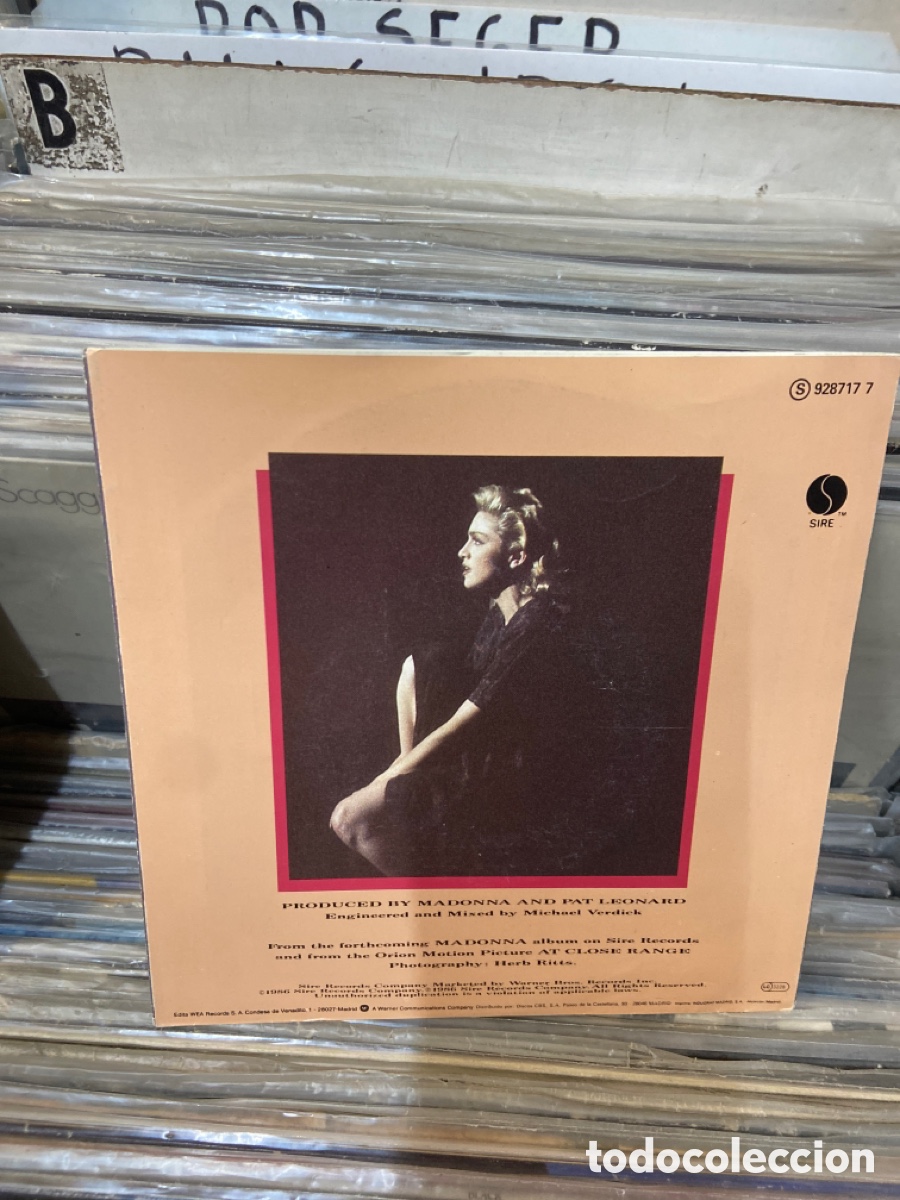 Discos de vinilo: Madonna live to tell - Foto 2