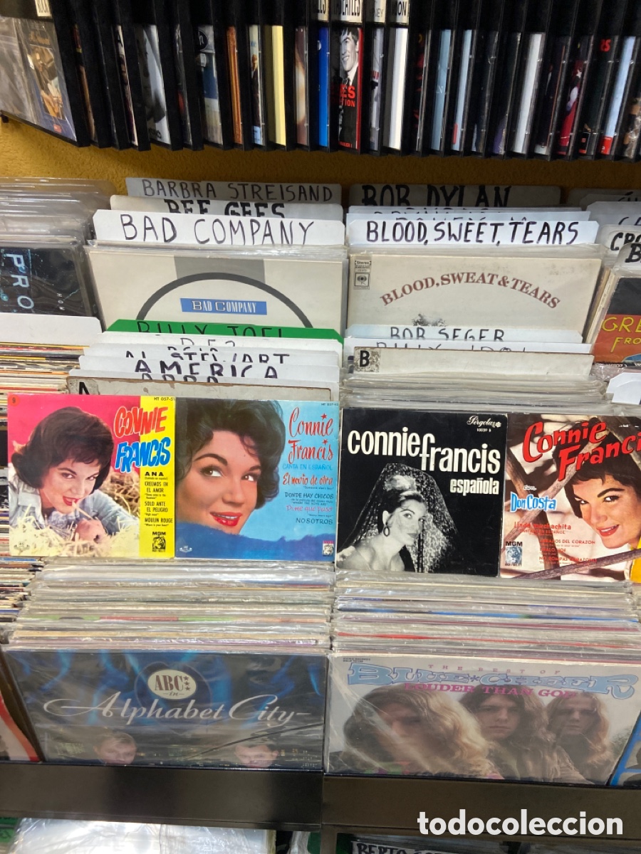 Discos de vinilo: Lote 4 eps Connie francis - Foto 1