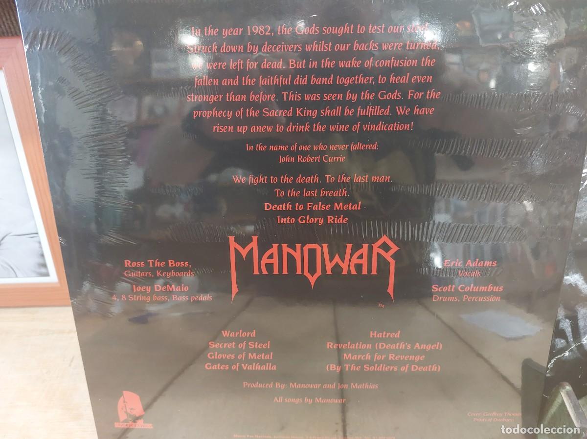 Discos de vinilo: Manowar &ndash; Into Glory Ride PICTURE lp - Foto 2