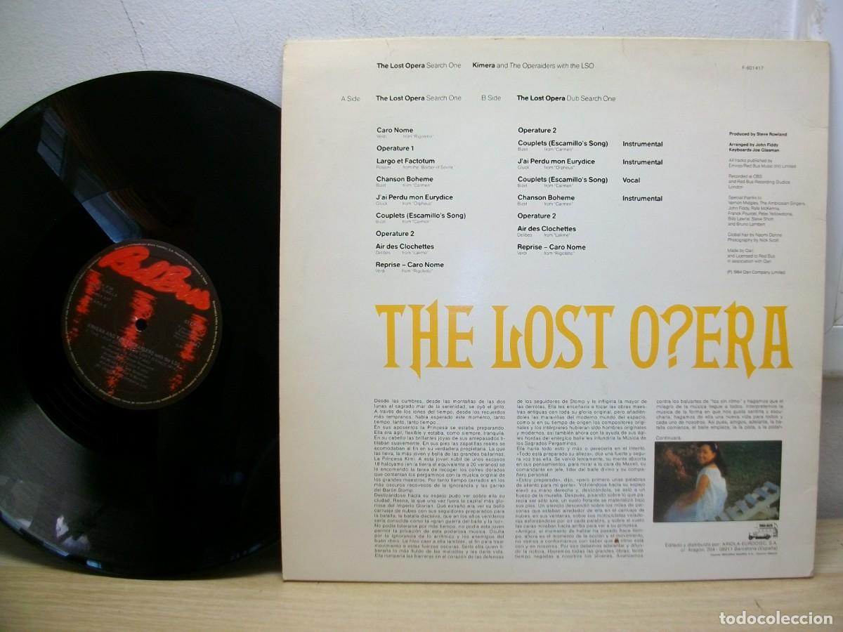 Discos de vinilo: KIMERA THE LAST OPERA maxi 45 rpm - Foto 2