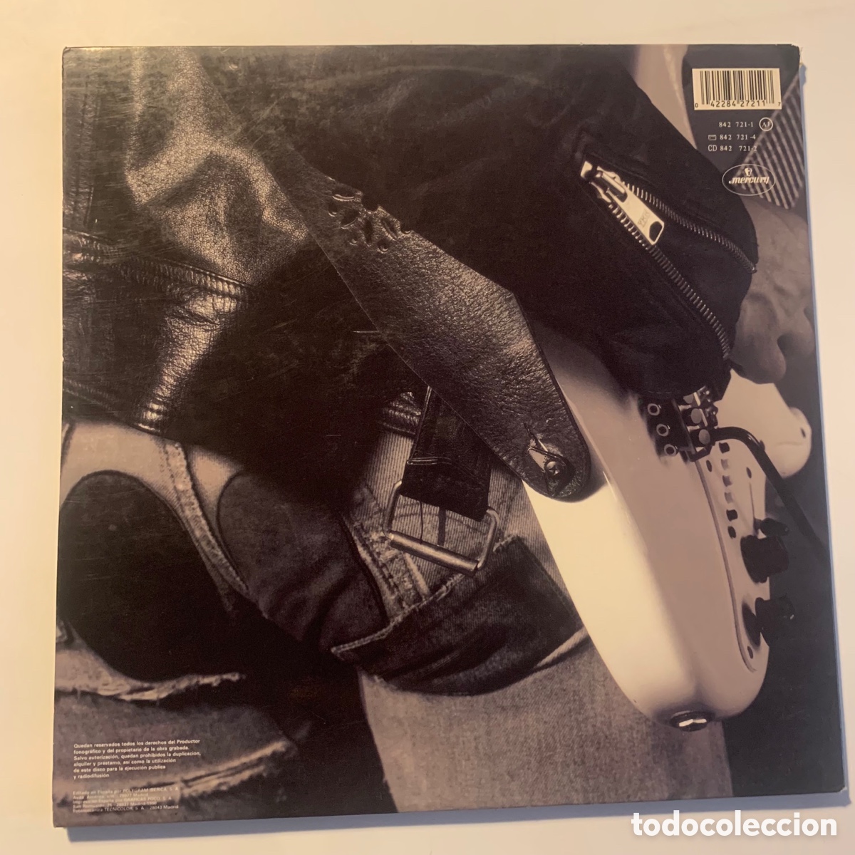 Discos de vinilo: Lp gatefold Barricada - Barricada (Doble Directo) de 1990 - Foto 3