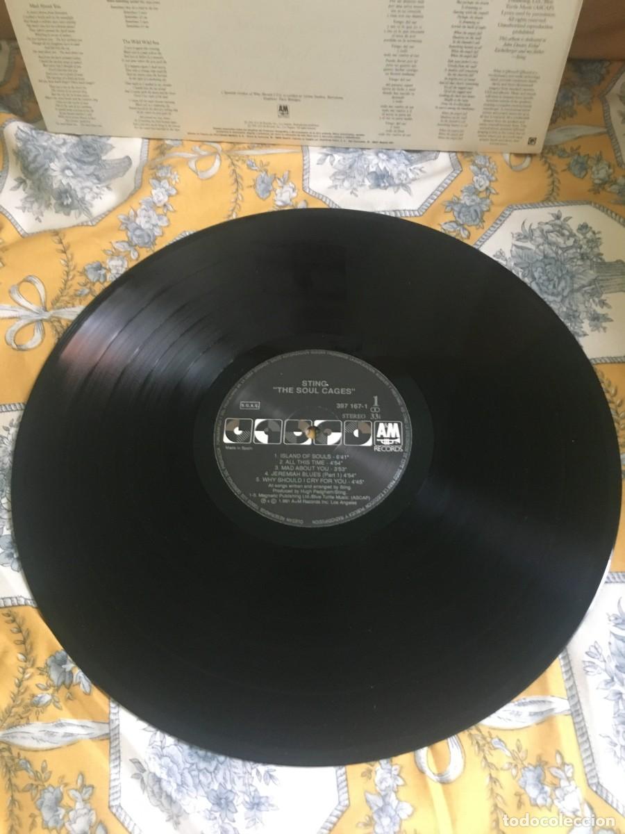 Discos de vinilo: Sting &lrm;&ndash; The Soul Cages - Foto 3