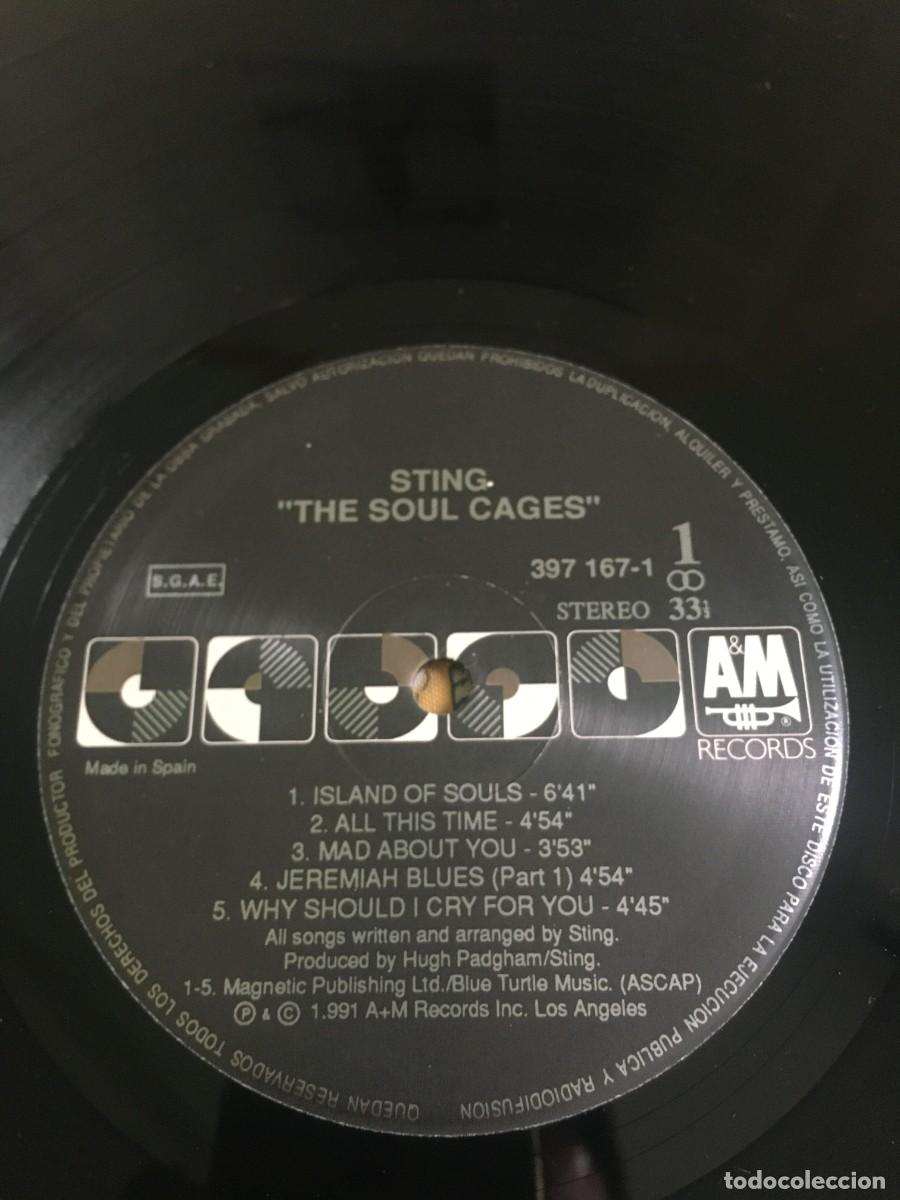 Discos de vinilo: Sting &lrm;&ndash; The Soul Cages - Foto 4