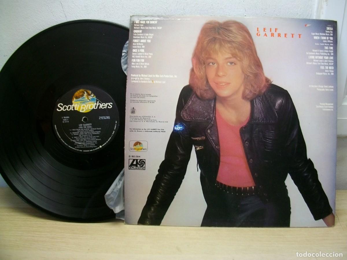Discos de vinilo: Leif Garrett &ndash; Feel The Need LP - Foto 2