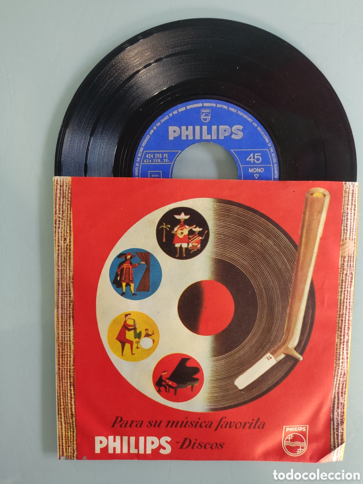 Discos de vinilo: EP. Claude Bolling. &rdquo;Bossa Nova&rdquo; - Foto 3