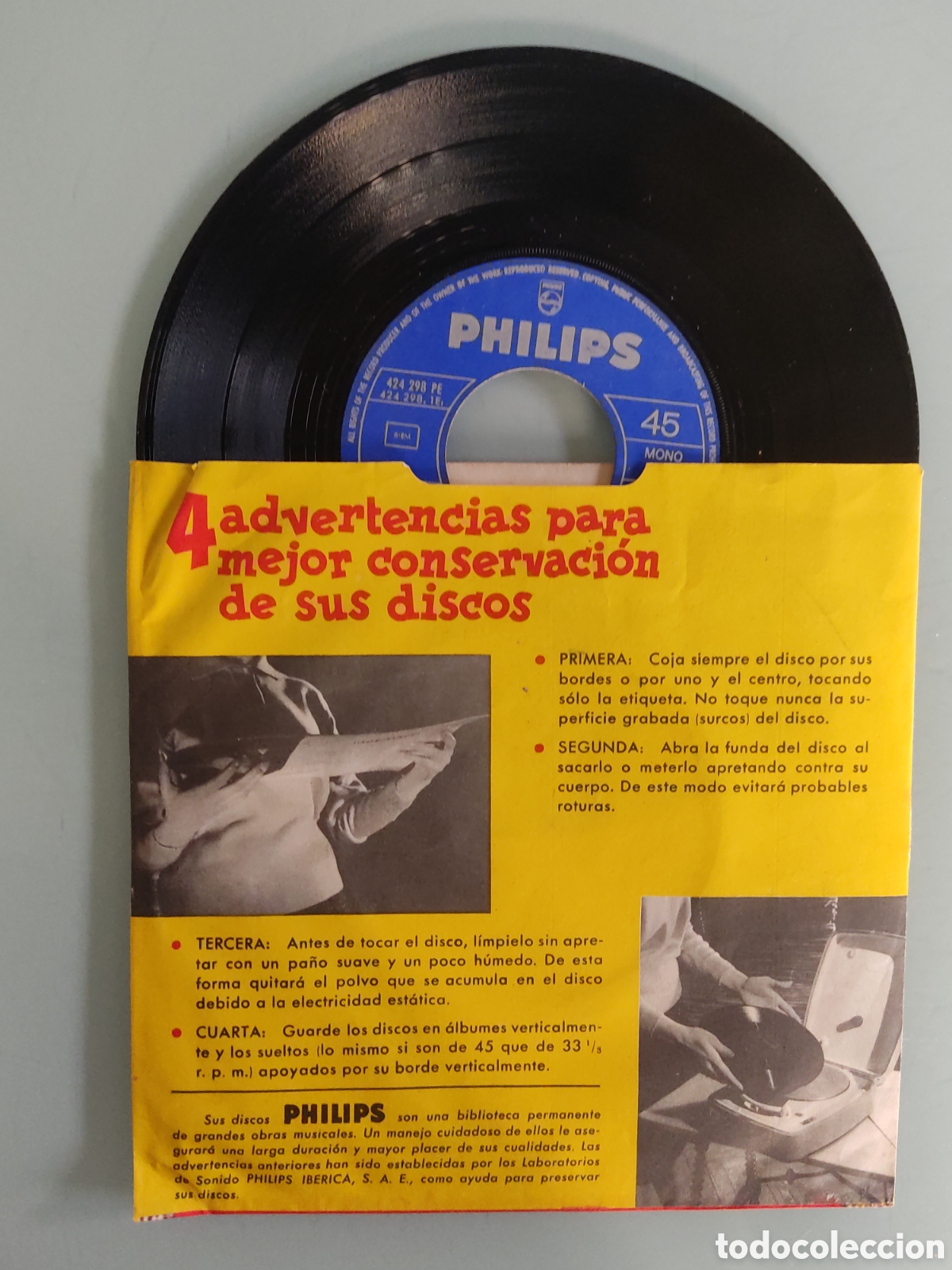 Discos de vinilo: EP. Claude Bolling. &rdquo;Bossa Nova&rdquo; - Foto 4
