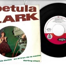 Discos de vinilo: SINGLE PETULA CLARK CHARIOT CHASQUIDO DE DEDOS