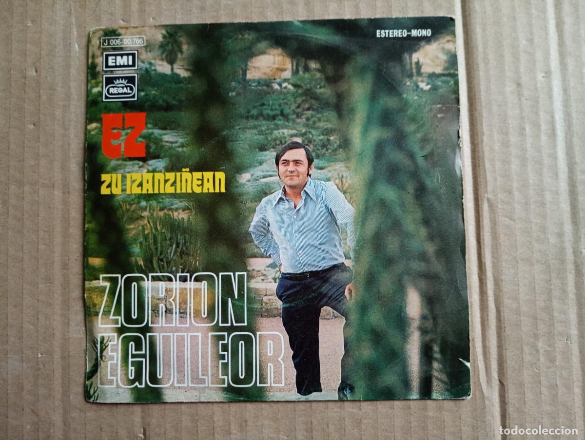 Discos de vinilo: ZORION EGUILEOR - EZ SINGLE 1971 - Foto 1
