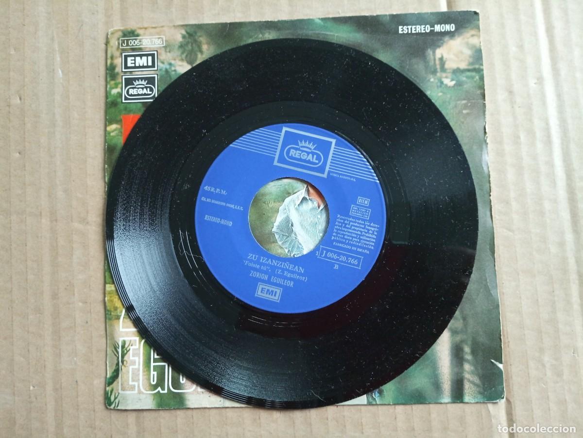 Discos de vinilo: ZORION EGUILEOR - EZ SINGLE 1971 - Foto 2