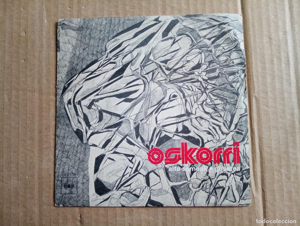 Discos de vinilo: OSKORRI - AITA SEMEAK SINGLE 1975 - Foto 1