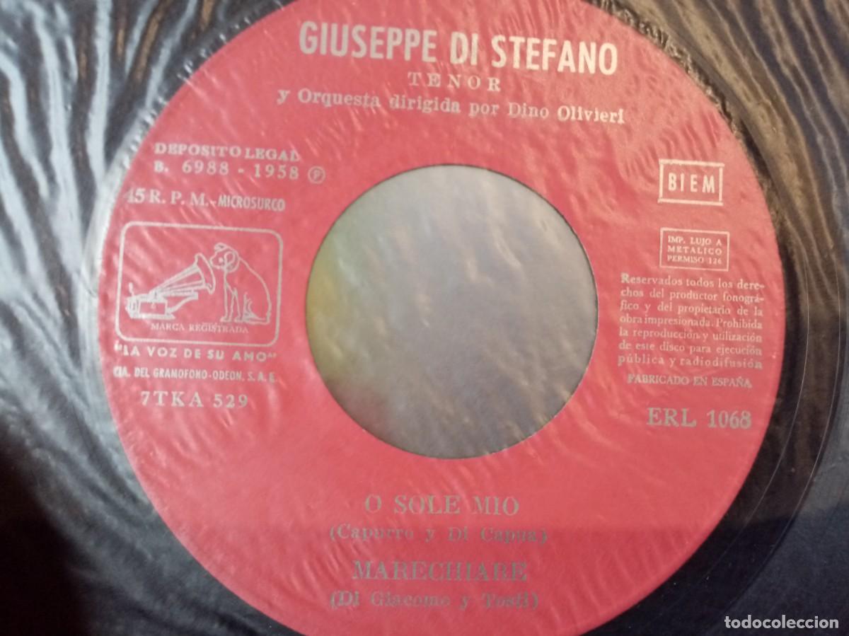 Discos de vinilo: SINGLE DE VINILO - GIUSEPPE DI STEFANO - . MUSICA - Foto 2