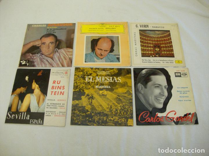 Discos de vinilo: LOTE DE SEIS SINGLES MUSICA VARIADA - Foto 1