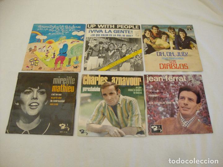 Discos de vinilo: LOTE DE SEIS SINGLES MUSICA VARIADA - Foto 1