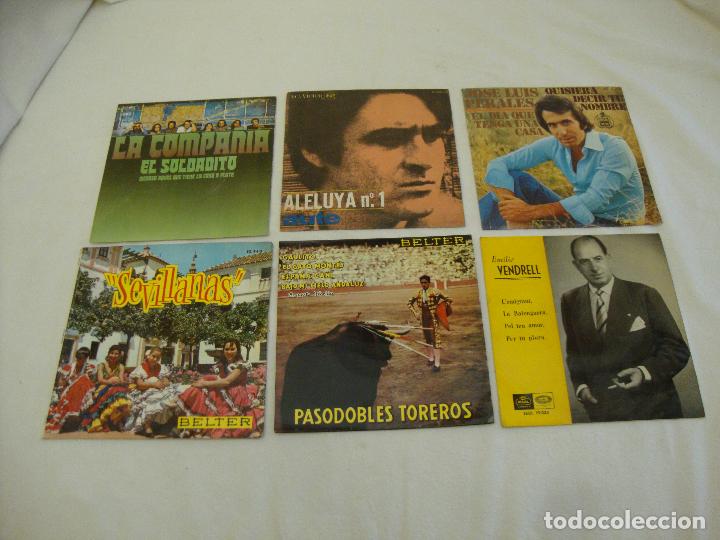 Discos de vinilo: LOTE DE SEIS SINGLES MUSICA VARIADA