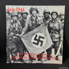 Discos de vinilo: LES TOURNANTS DE LA DEUXIEME GUERRE MONDIALE - JUIN 1944 - DISCO VINILO 7” SINGLE (GM 3) / R-855