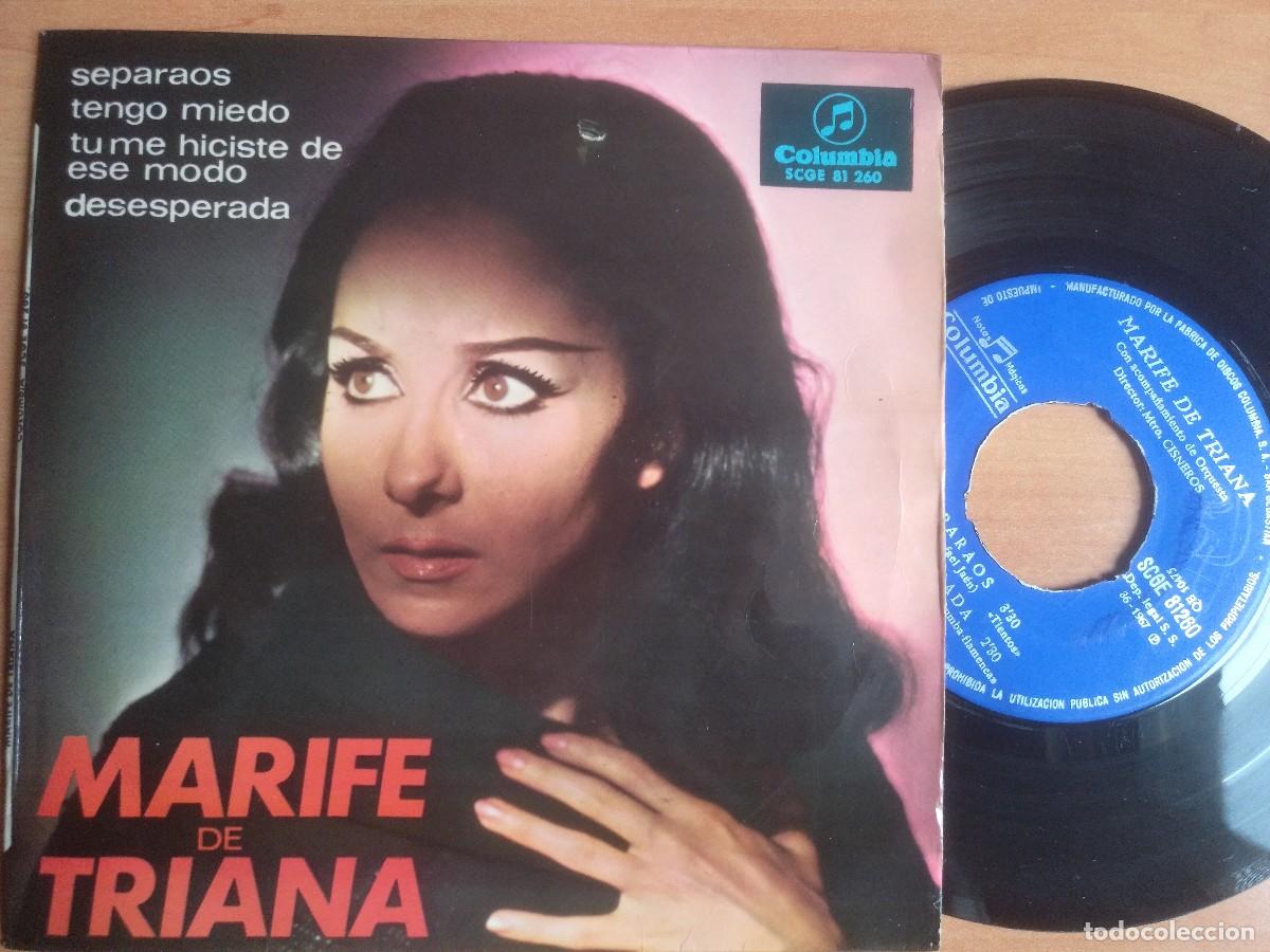 Discos de vinilo: MARIFE DE TRIANA EP SEPARAOS - Foto 1