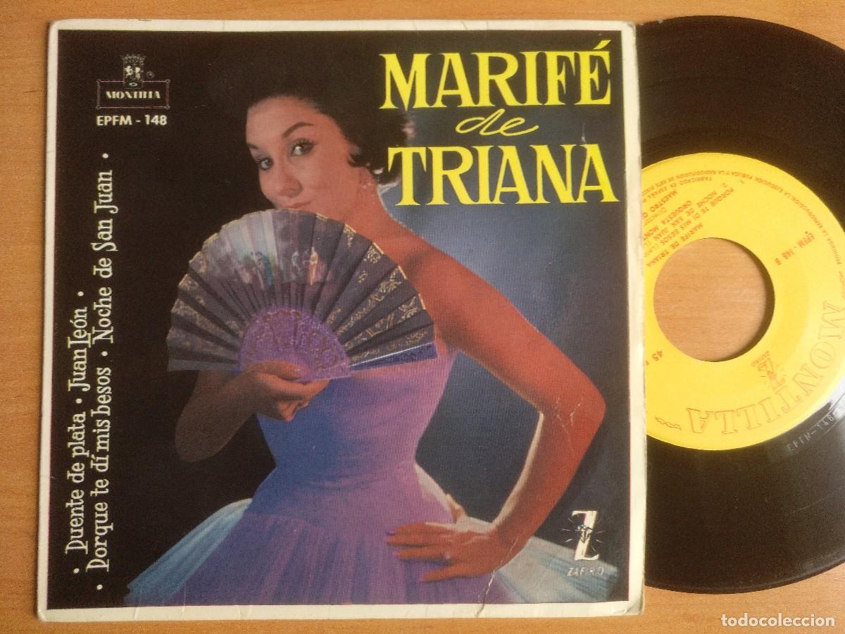 Discos de vinilo: MARIFE DE TRIANA EP PUENTE DE PLATA - Foto 1