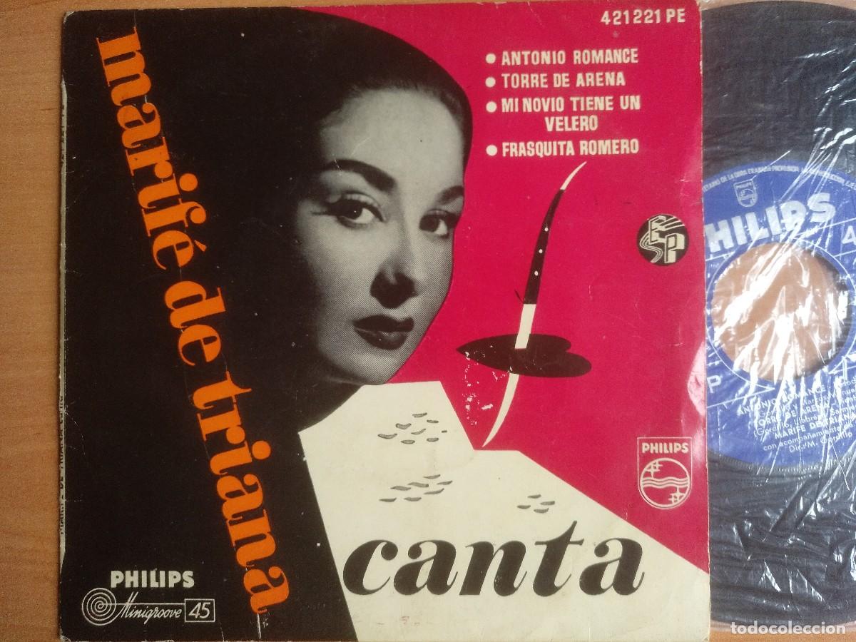 Discos de vinilo: MARIFE DE TRIANA EP ANTONIO ROMANCE - Foto 1