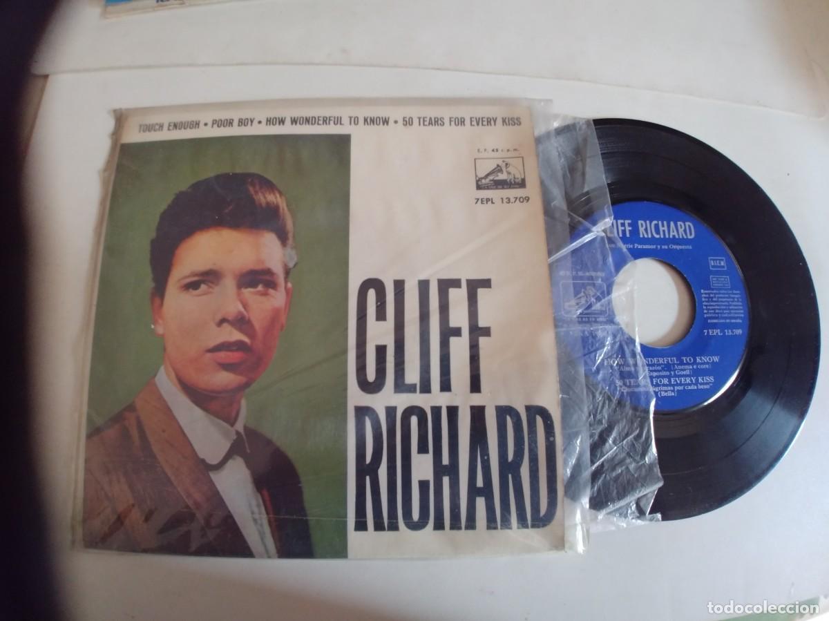 Discos de vinilo: CLIFF RICHARD-EP TOUCH ENOUGH +3 - Foto 1