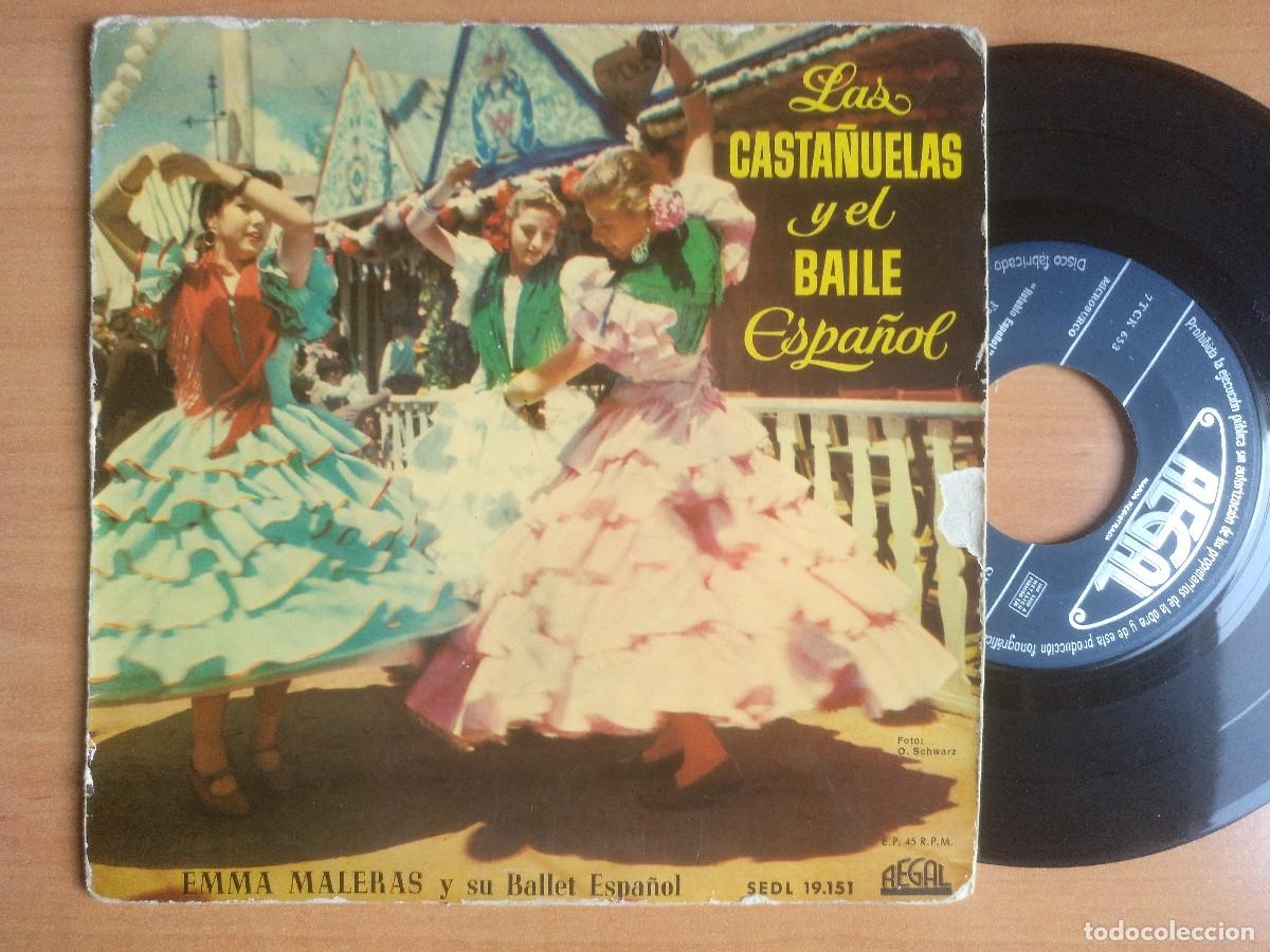 Discos de vinilo: EMMA MALERAS EP LAS CASTA&Ntilde;UELAS - Foto 1