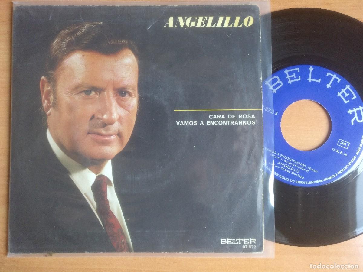 Discos de vinilo: ANGELILLO CARA DE ROSA - Foto 1