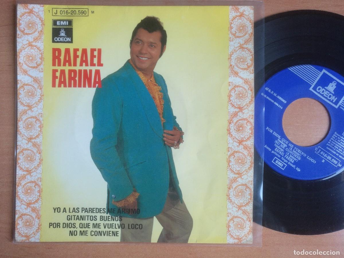 Discos de vinilo: RAFAEL FARINA EP YO A LAS PAREDES - Foto 1