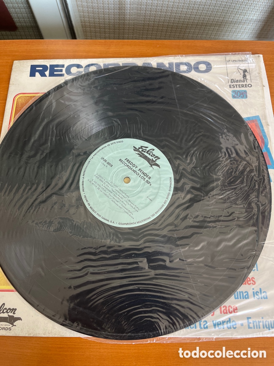 Discos de vinilo: Freddy Fender - Recordando los 50 - Foto 3