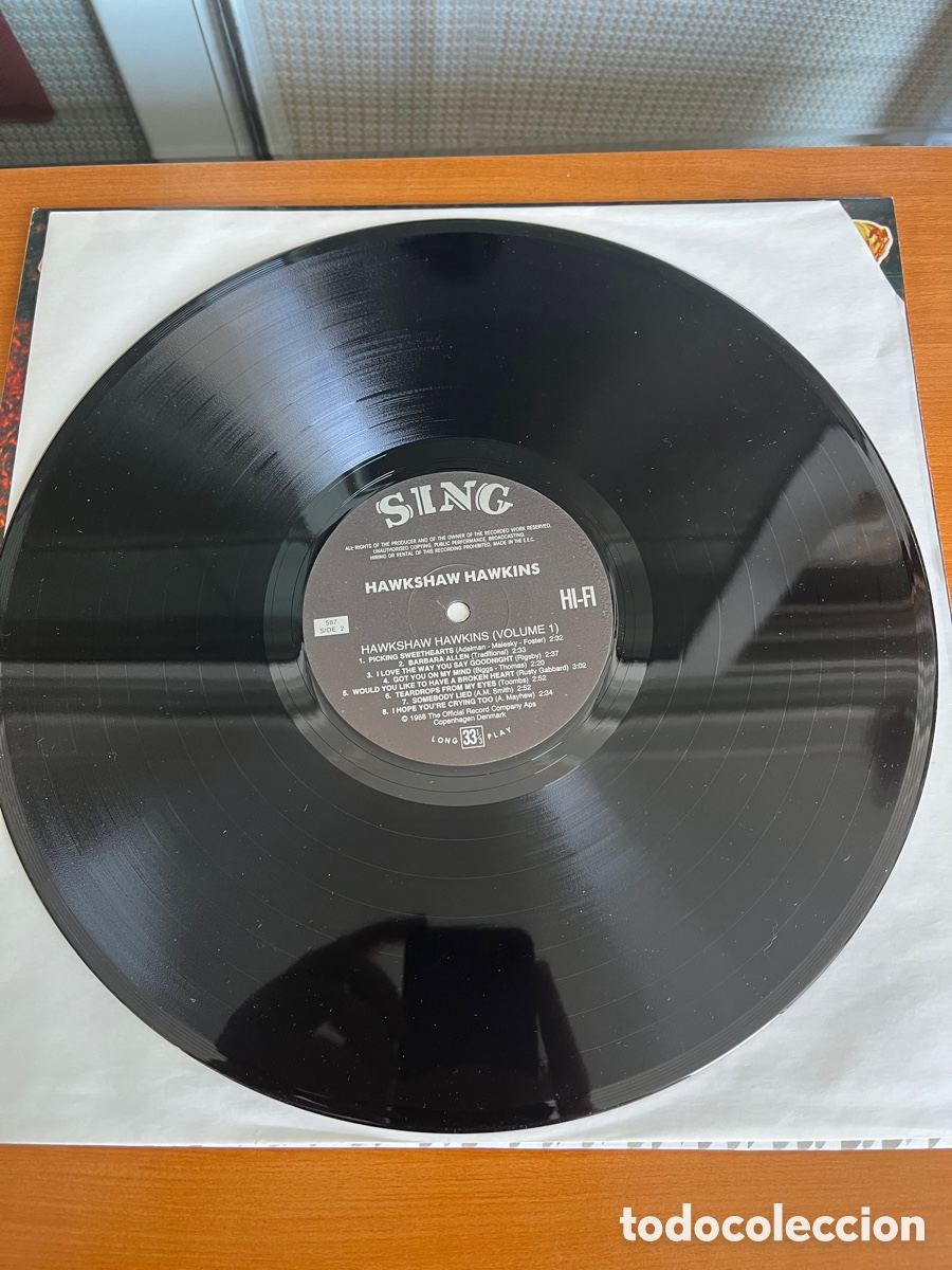 Discos de vinilo: Hawkshaw Hawkins - Volume 1 - Foto 3