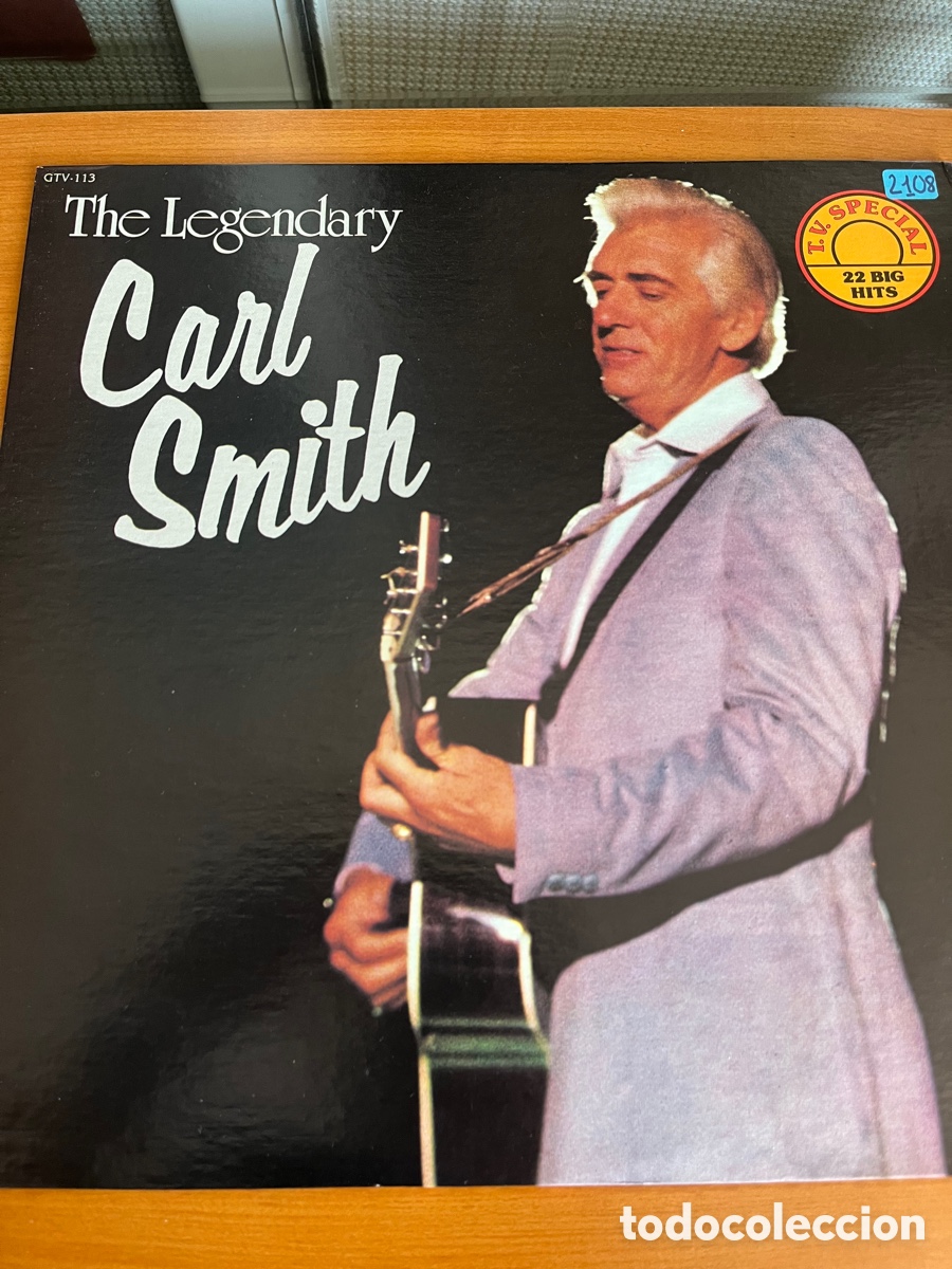 Discos de vinilo: Carl Smith - The Legendary Carl Smith - Foto 1