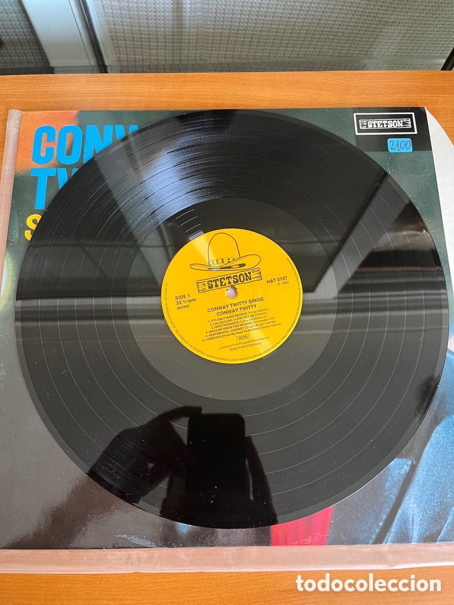 Discos de vinilo: Conway Twitty - Conway Titty Sings - Foto 3