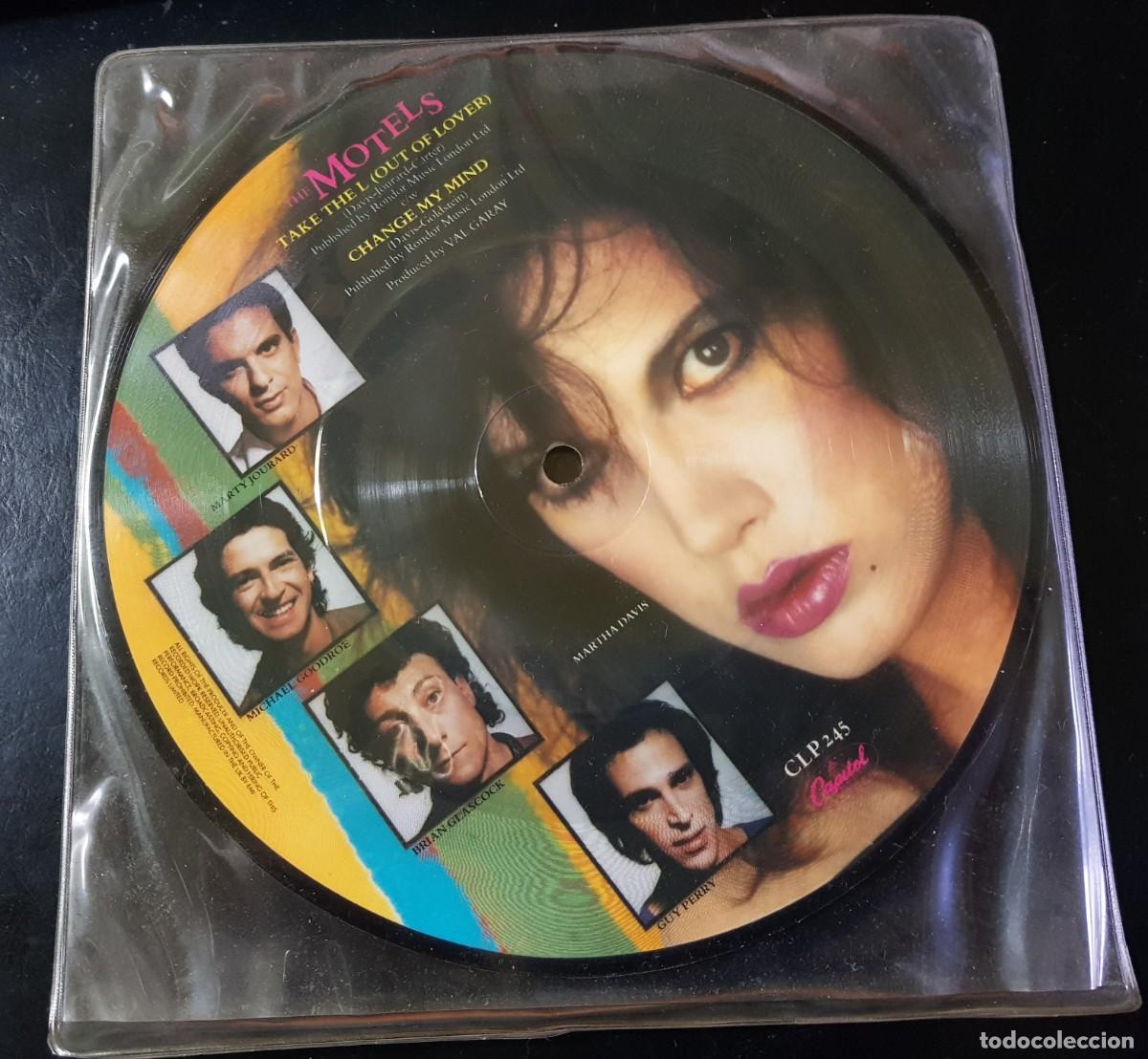 Discos de vinilo: PICTURE SINGLE MOTELS. SIN USO. - Foto 1