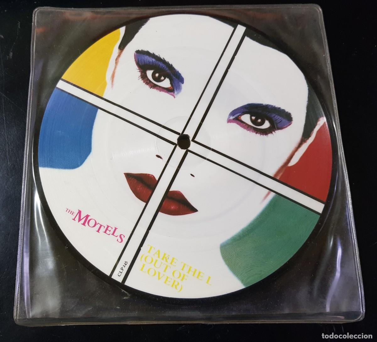 Discos de vinilo: PICTURE SINGLE MOTELS. SIN USO. - Foto 2