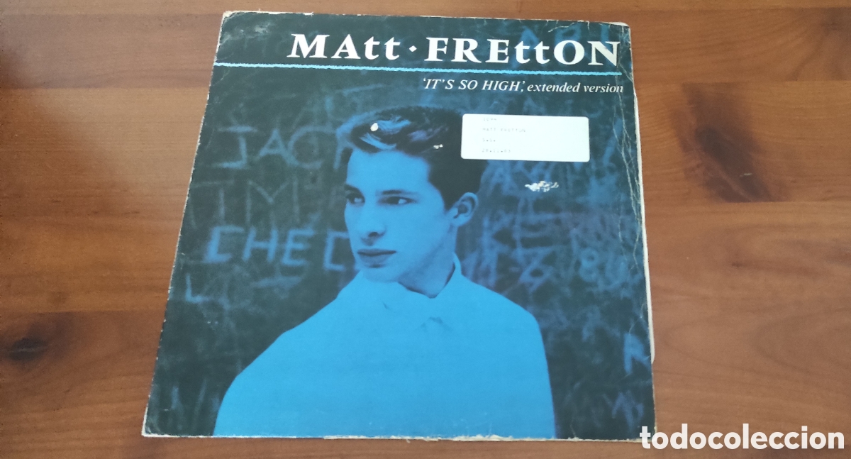 Discos de vinilo: Matt Fretton - Its So High Extended Version - Foto 1